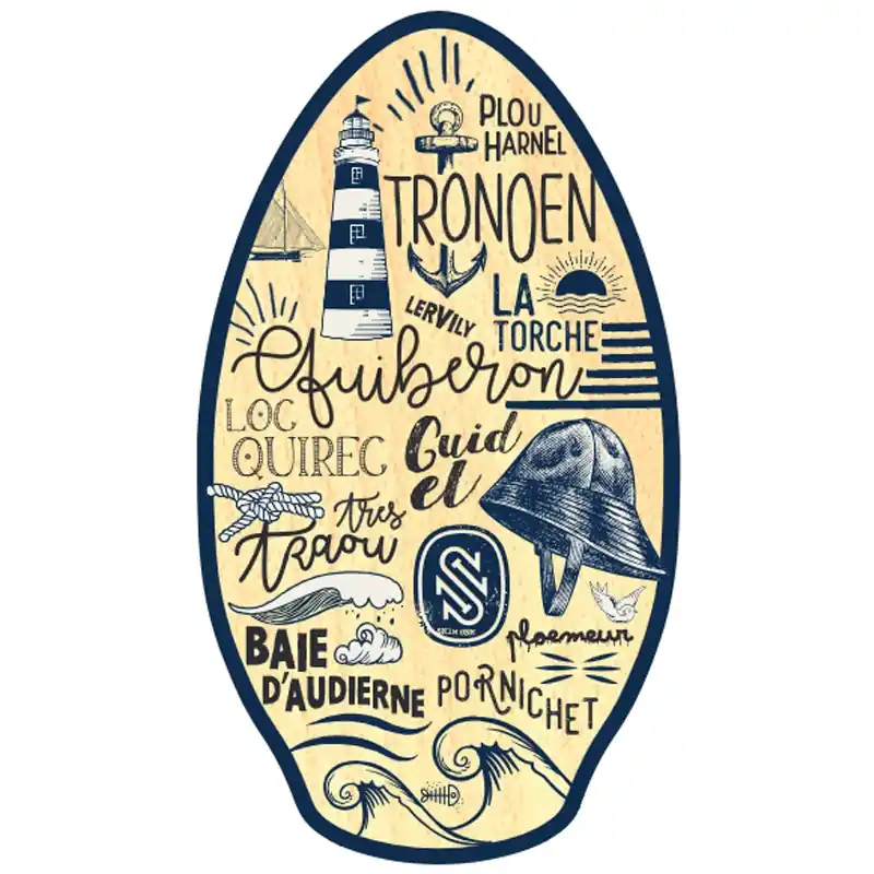 Skimboard bois Skim One Bretagne 41 Must-Have