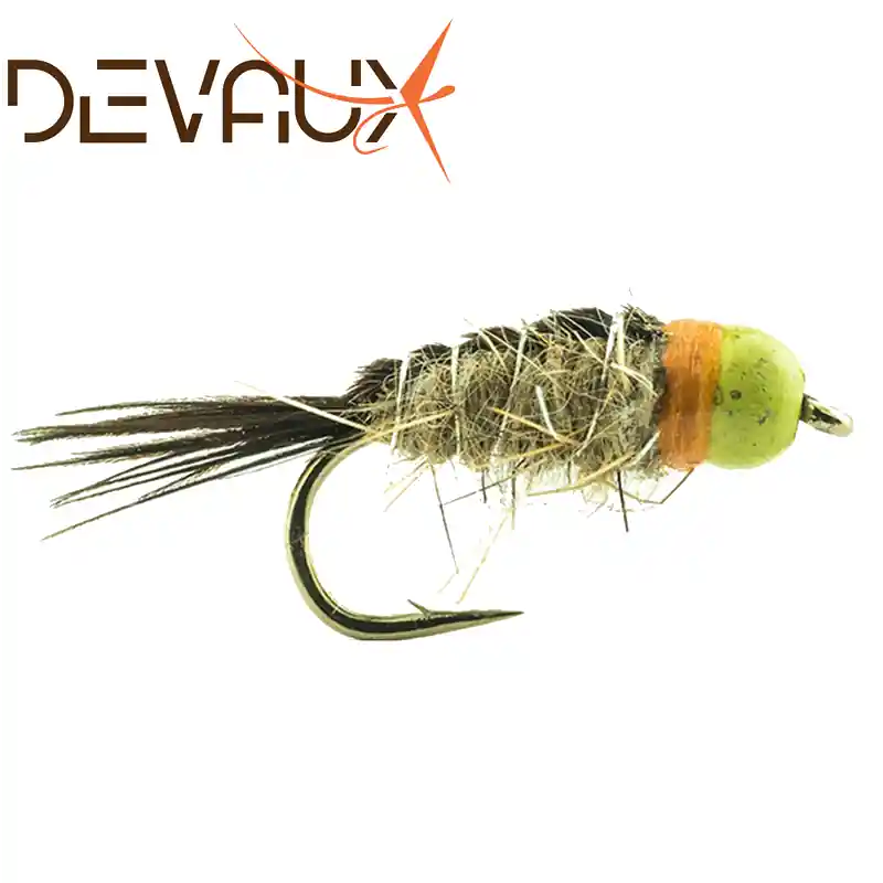 Meilleure Vente MOUCHE DEVAUX NYMPHE AVEC BILLE LAITON JBNB12 PAR 3
