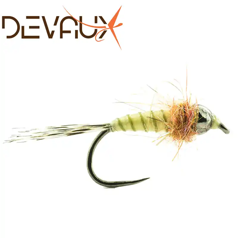 MOUCHE DEVAUX NYMPHE BILLE TUNGSTENE JBNT25 BL PAR 3 Expédition Rapide