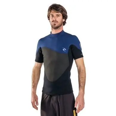 Top néoprène homme manches courtes Rip Curl Omega Layer 1.5 mm – Navy – 2018 Commande En Gros