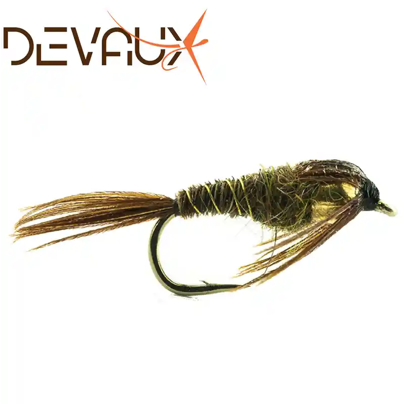 Authentique MOUCHE DEVAUX NYMPHE BILLE TUNGSTENE JBNT40 PAR 3