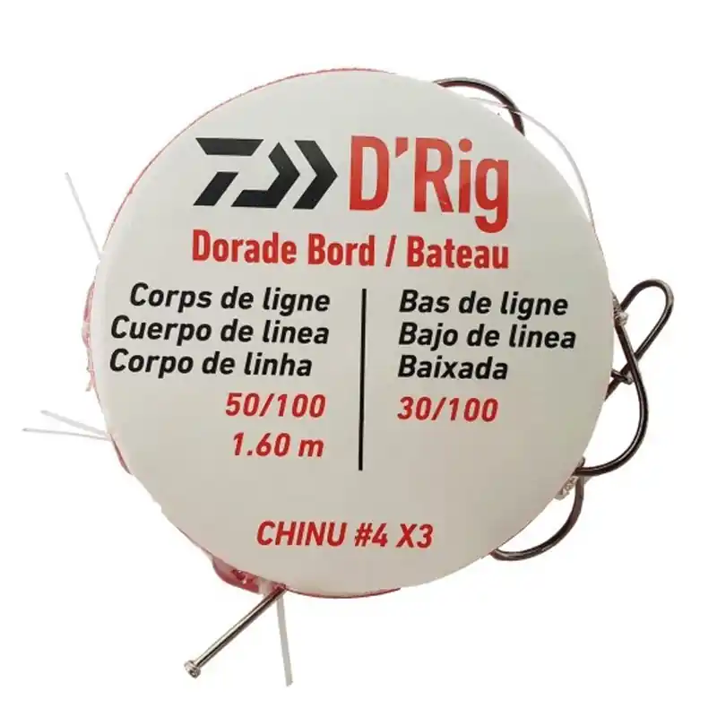 Bas de Ligne Daiwa Dorade Bord/Bateau N°4 Petit Prix