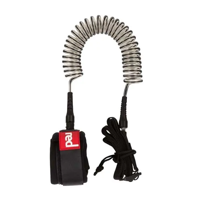 Leash Red Paddle Coiled Leash Prix Bas