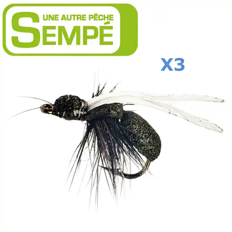 Réduction MOUCHE SEMPE NYMPHE FOURMIE NOIRE NON LESTEE H14 PAR 3