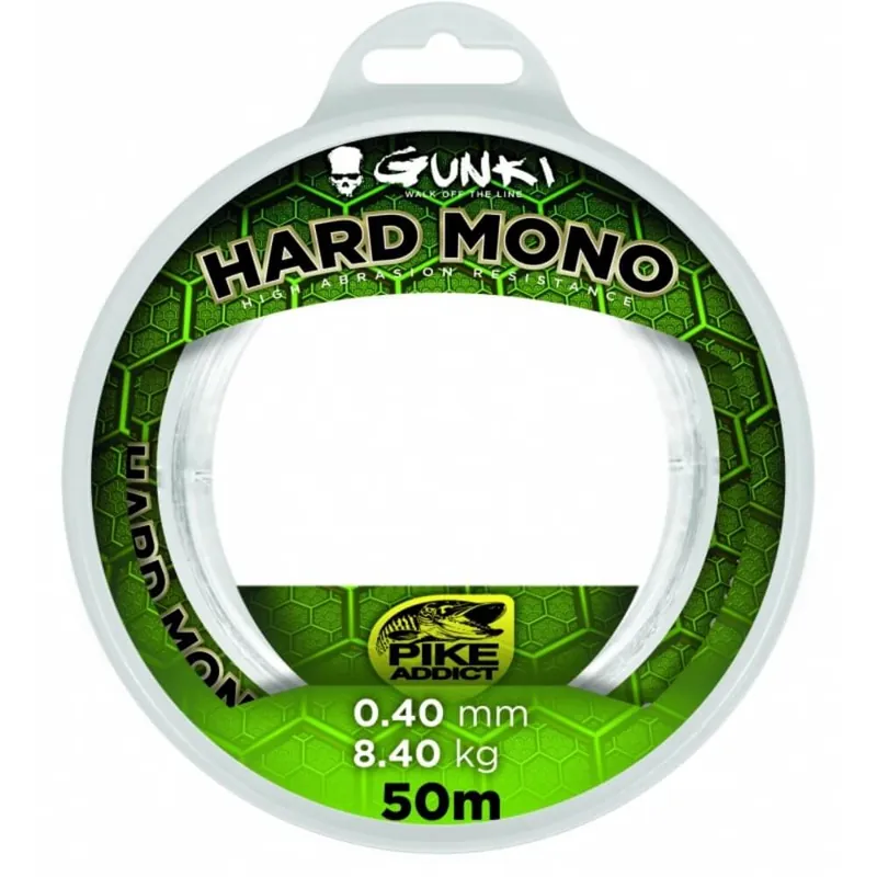 Quantité Limitée Gunki Hard Mono Pike Addict / 50 m