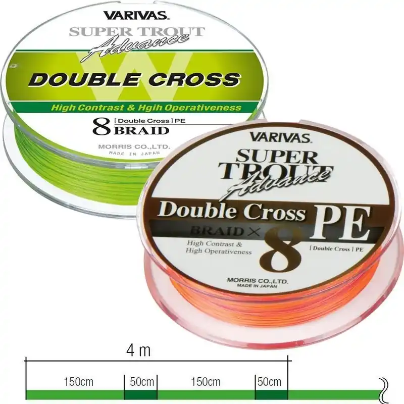 Tresse Varivas Super Trout Double Cross Offre Spéciale