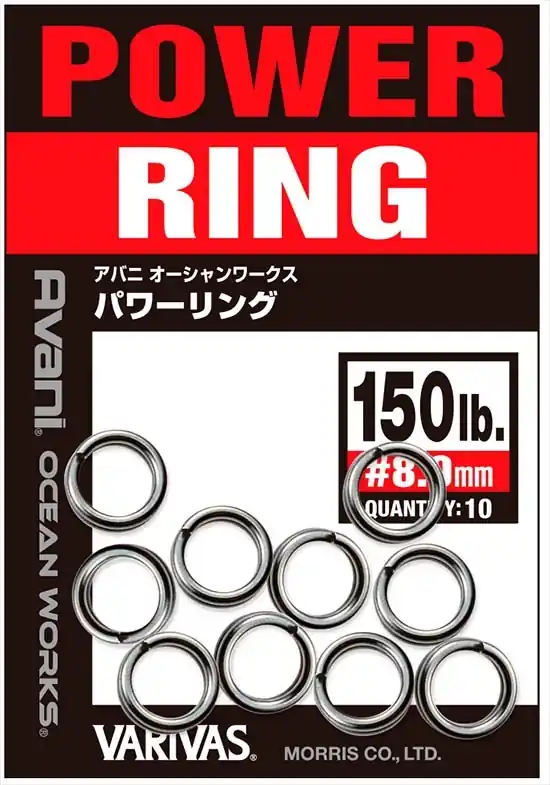 Anneaux Brisés Varivas Power Ring – 150 lbs Satisfait Ou Remboursé