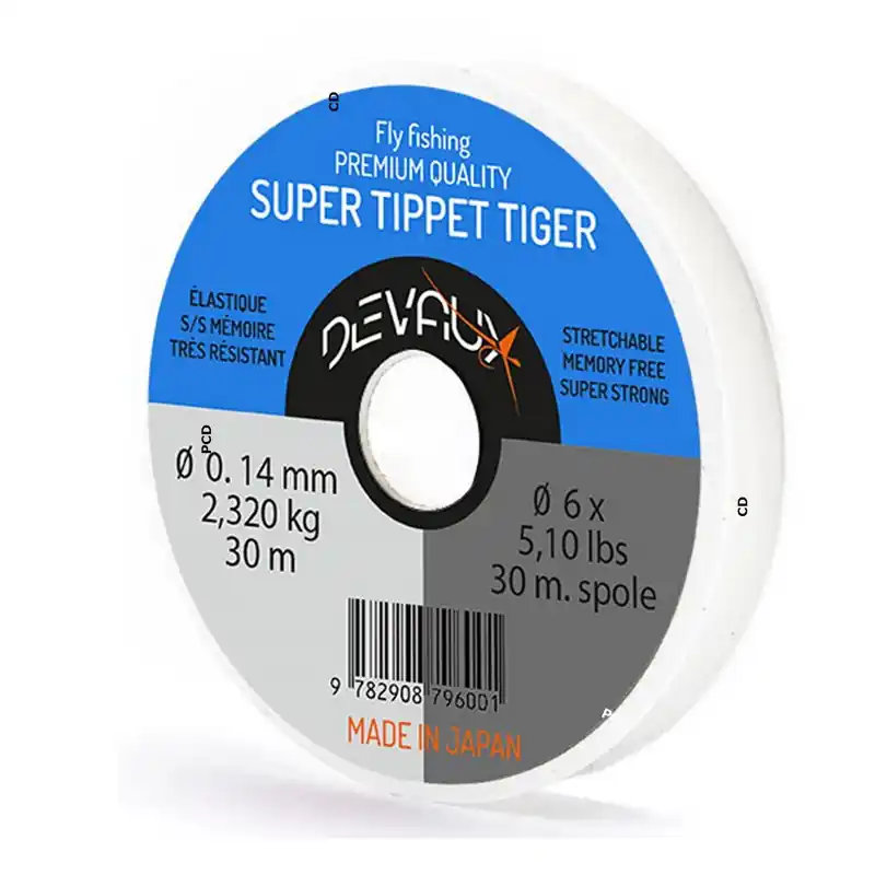 Solde Nylon Devaux Super Tippet Tiger 30M