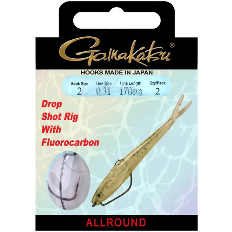 Gamakatsu Drop Shot Rig Jusqu&rsquo;à Épuisement Des Stocks