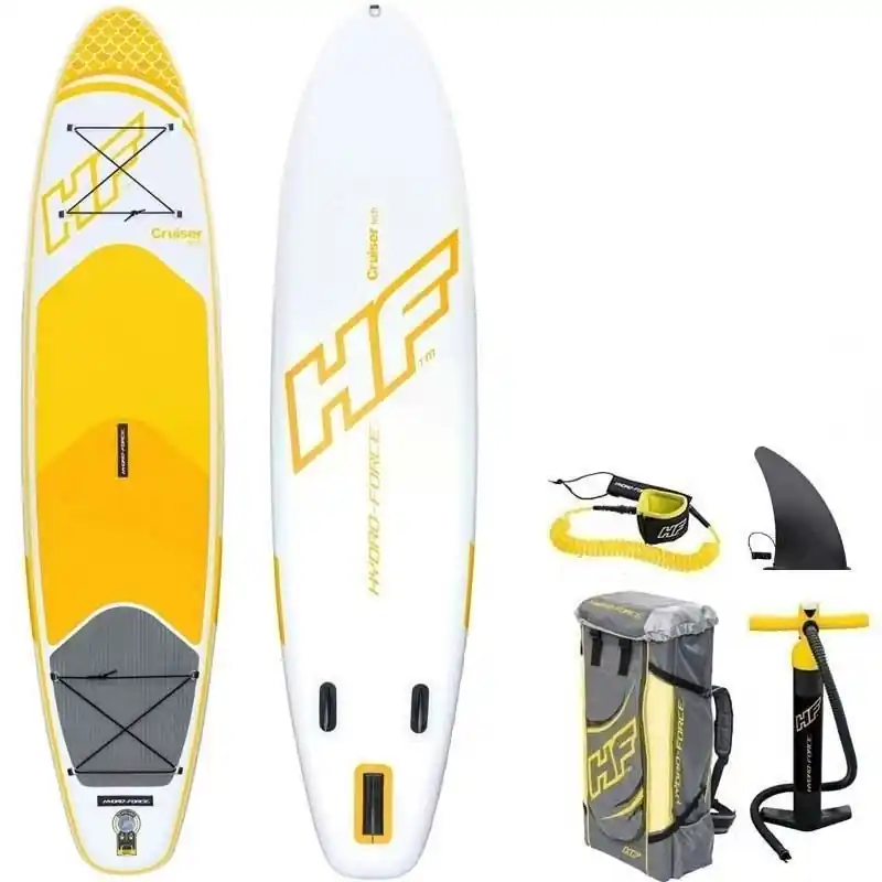 Certifié Sup Paddle gonflable Hydro Force Cruiser Tech 10.6