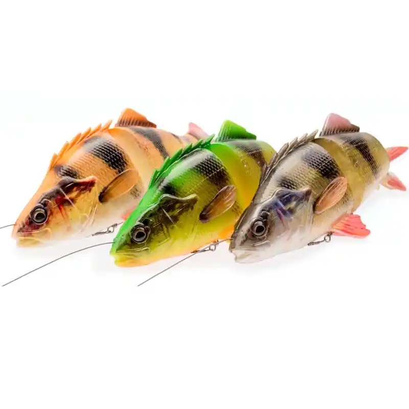 Certifié Leurre Savage Gear 4D Line Thru Perch 23 cm