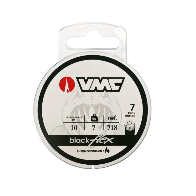 VMC Blackflex 1×7 Bas de ligne acier / 10 m Marque