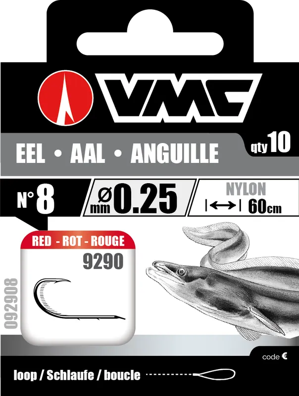 Hameçons montés Vmc 9290 Spécial Anguille – n° 6 sur 25/100 Commander Vite