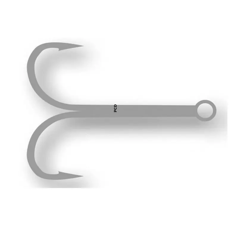 Authentique Hameçons Doubles Nickelés Mouche Vertigone Par 50 DBL10N