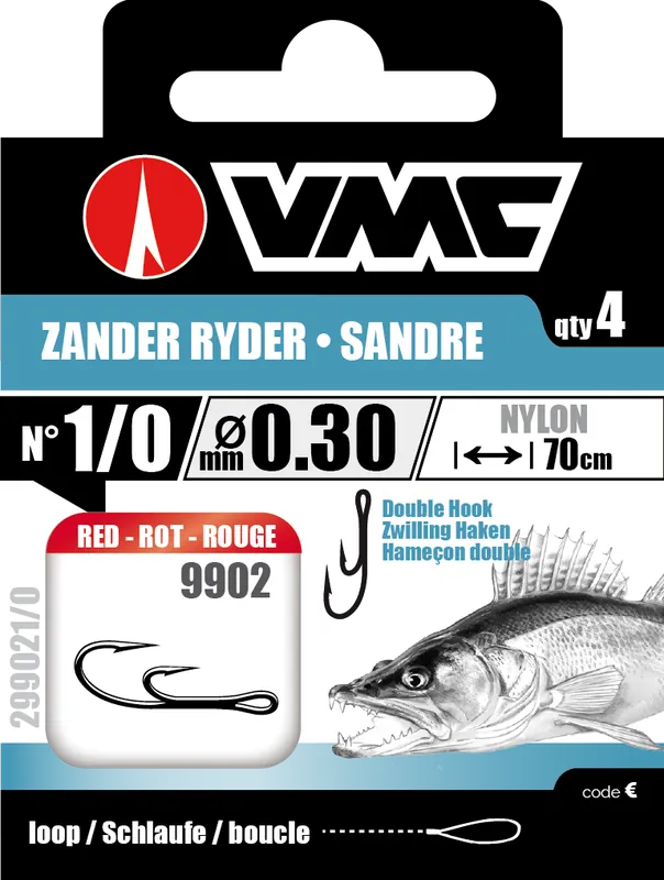 Hameçons Doubles montés Vmc 9335 Spécial Carnassier – n°1 sur 30/100 Retour Gratuit