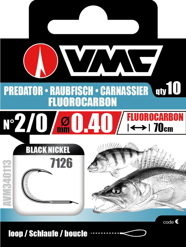 Commander Vite Hameçons montés Vmc 7126 Spécial Carnassier – n°1/0 sur 35/100