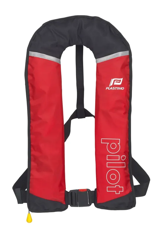 Gilet gonflable Plastimo Pilot 275N automatique rouge Retour Gratuit