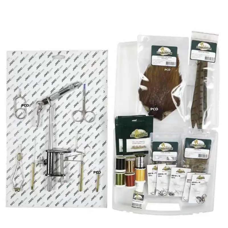 Nouvelle Collection Kit Fly Tying Jmc De Charette