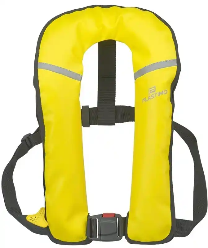 Gilet gonflable Plastimo Pilot Pro 180N automatique jaune Offre Spéciale