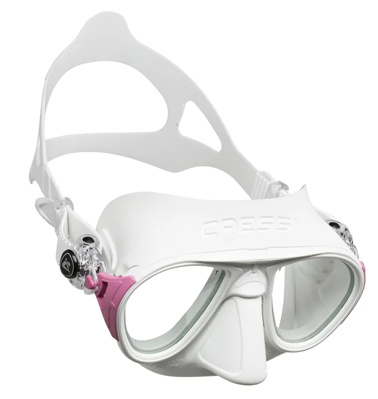 Masque Cressi Calibro blanc/rose Nouveauté