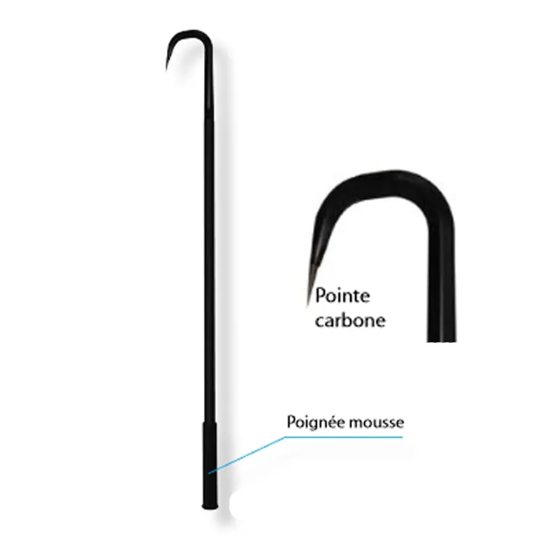 Gaffe Exlporer Tackle Alu et Téflon 145 cm Paiement Sécurisé