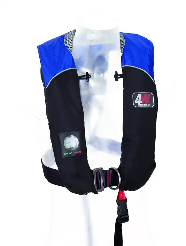 Expédition Rapide Gilet gonflable 4Water Océan 300N automatique ProSensor