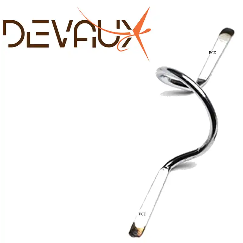 ANNEAU DEVAUX SERPENTIFORME CHROME DUR FIN 3/0 Offre Limitée