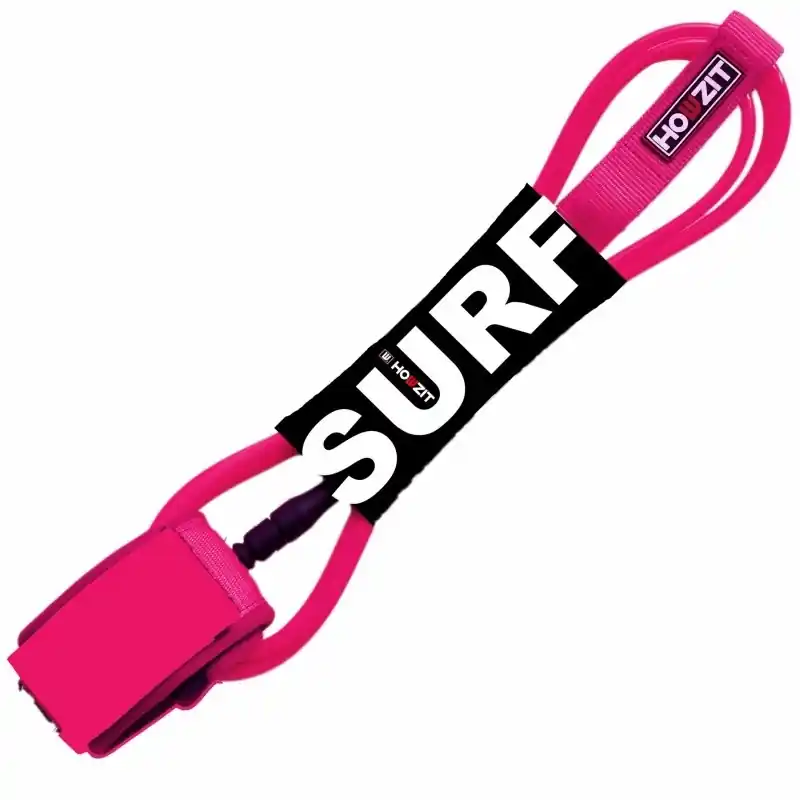 Leash Premium Surf Howzit 7.0 Bordeaux et vert Prix Cassé