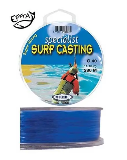 Commander Vite Nylon Powerline Spécialist Surf-casting 320 m – 37/100 6,9kg