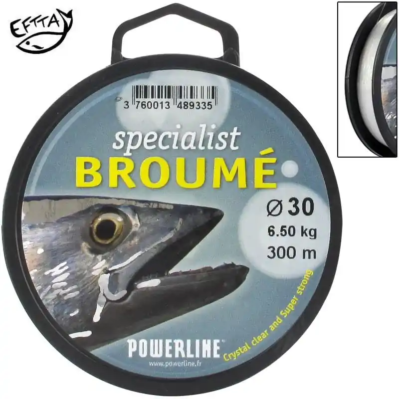 Soldes Nylon Powerline Spécialist Broumé 300 m – 45/100 13,2kg