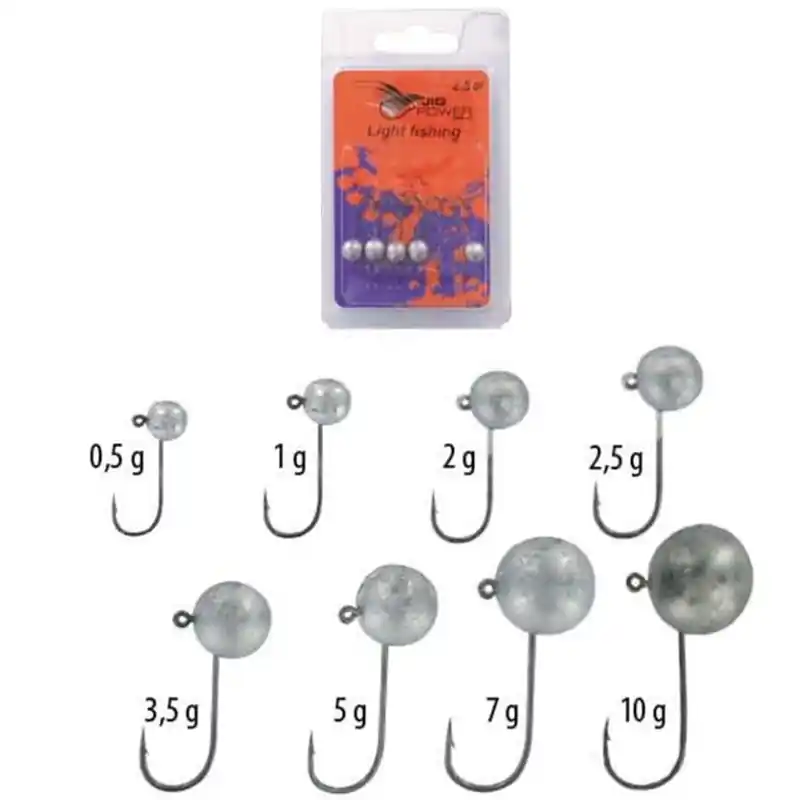 Livraison Express Tête Plombée Powerline Light Fishing
