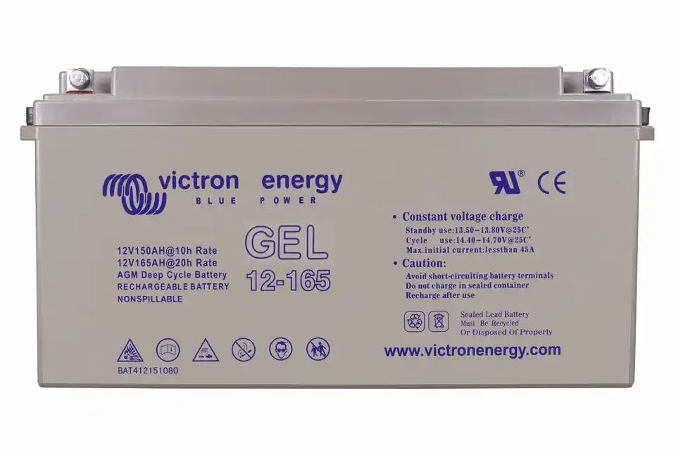 Batterie Victron Energy GEL décharge lente 165AH Prix Bas