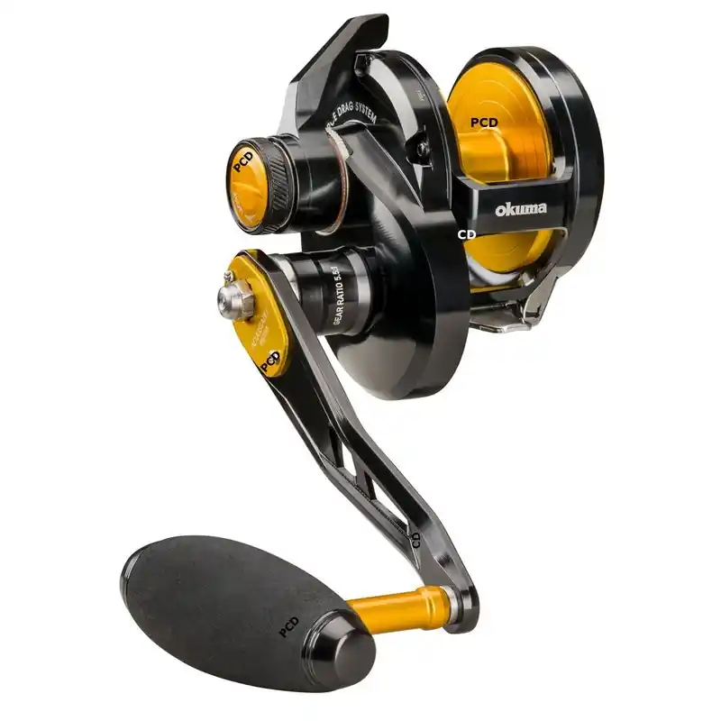 Commande En Gros Moulinet Traîne Okuma Tesoro LD Jigging