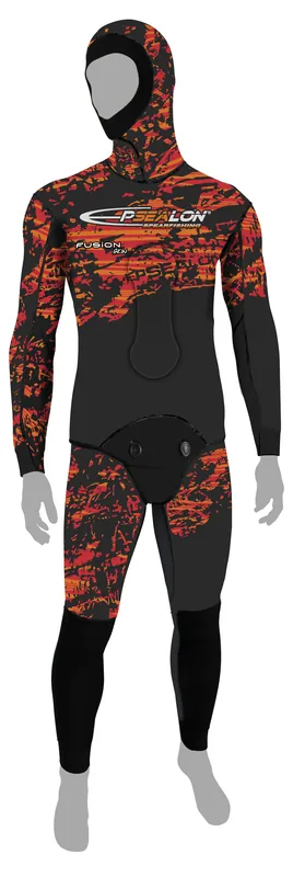 Prix Choc Pantalon de combinaison Epsealon Red Fusion Skin 5 mm – taille 5