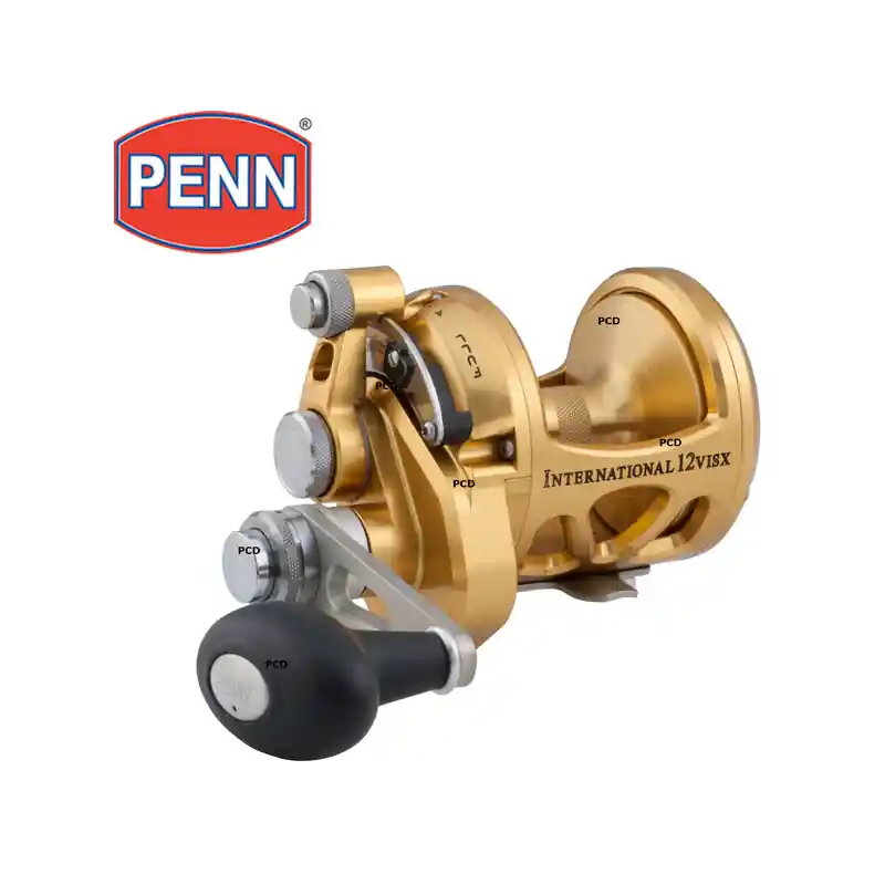 MOULINET PENN INTERNATIONAL 50 VISX GOLD Seulement Aujourd&rsquo;hui