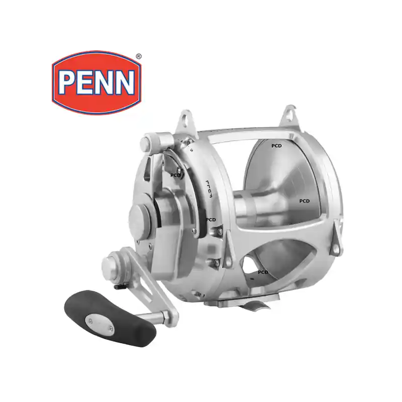 Acheter En Ligne MOULINET PENN INTERNATIONAL 130 VIS SILVER