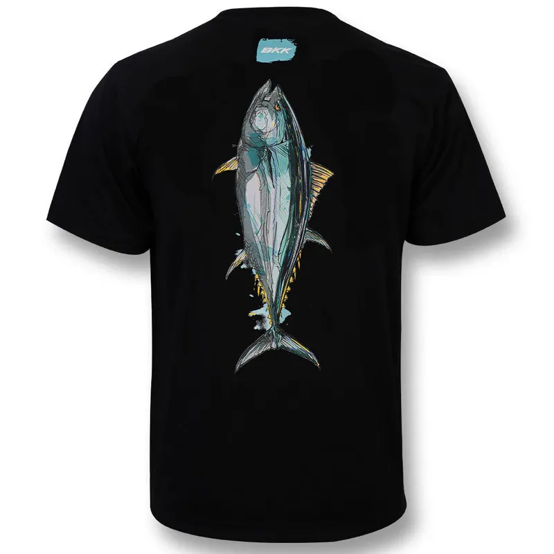 BKK Short Sleeve Casual Shirt Tuna (Black) Nouvel Arrivage