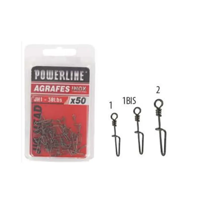 Agrafe Powerline Jig Head Vrac de 50 pc Achetez Aujourd&rsquo;hui