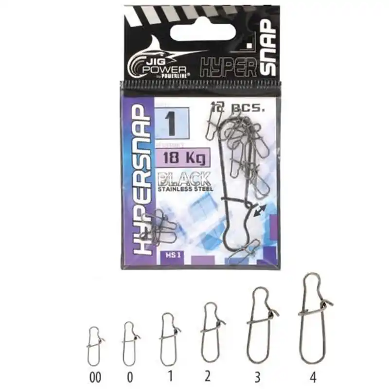 Agrafe Powerline Hyper Snap – n°4 48kg x12pièces Haute Qualité