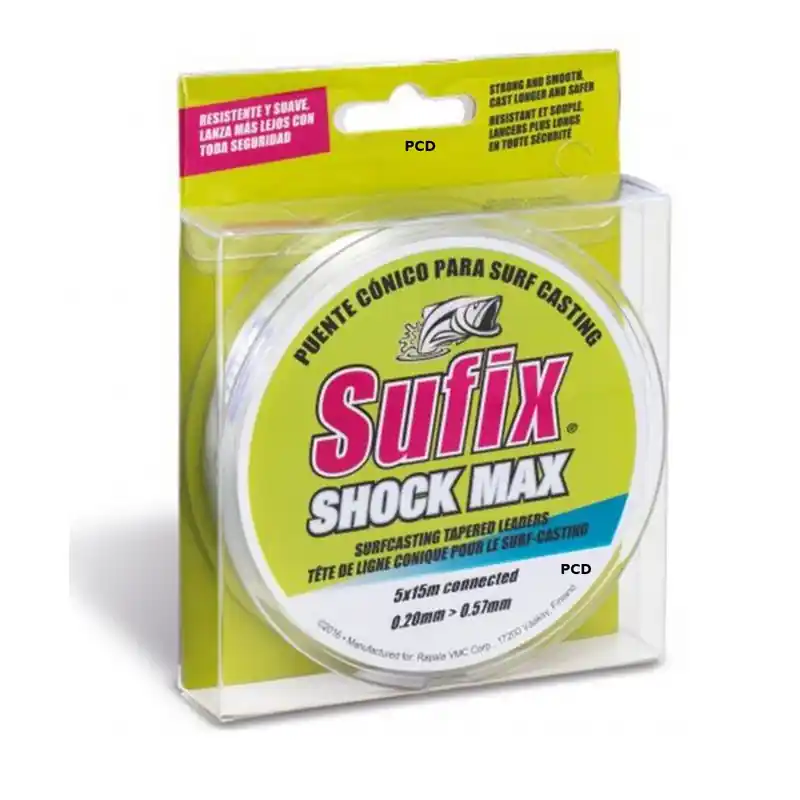 Petit Prix Nylon Sufix Shock Max Transparent 15M