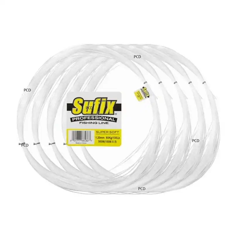 Nylon Sufix Gut Blanc Professional Fishing Line 100M Remise