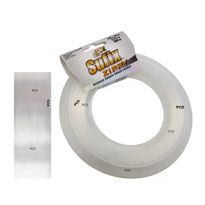 Prix Réduit Nylon Sufix Zippy Supple Shock Leader 100M