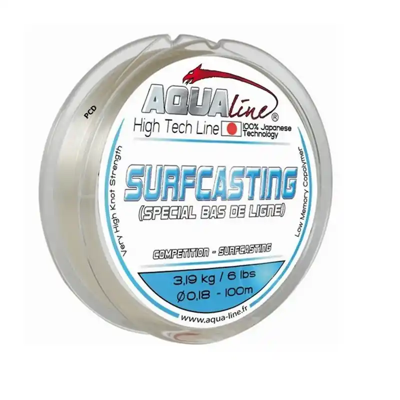 Usine Directe Nylon Aqualine Special Bas de Ligne Surfcasting 100M