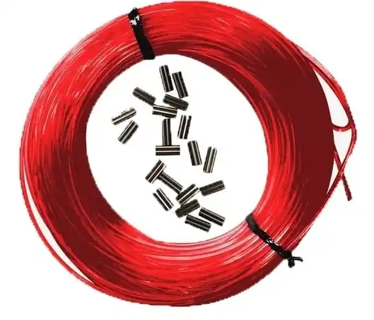 Kit fil nylon Epsealon Rouge 25m (180/100 ème) + 10 sleeves Achetez Aujourd&rsquo;hui