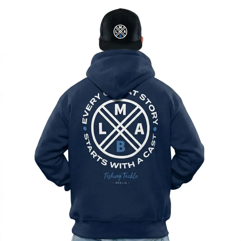 LMAB Great Story (Hoodie) « Navy Blau » Expédition Rapide