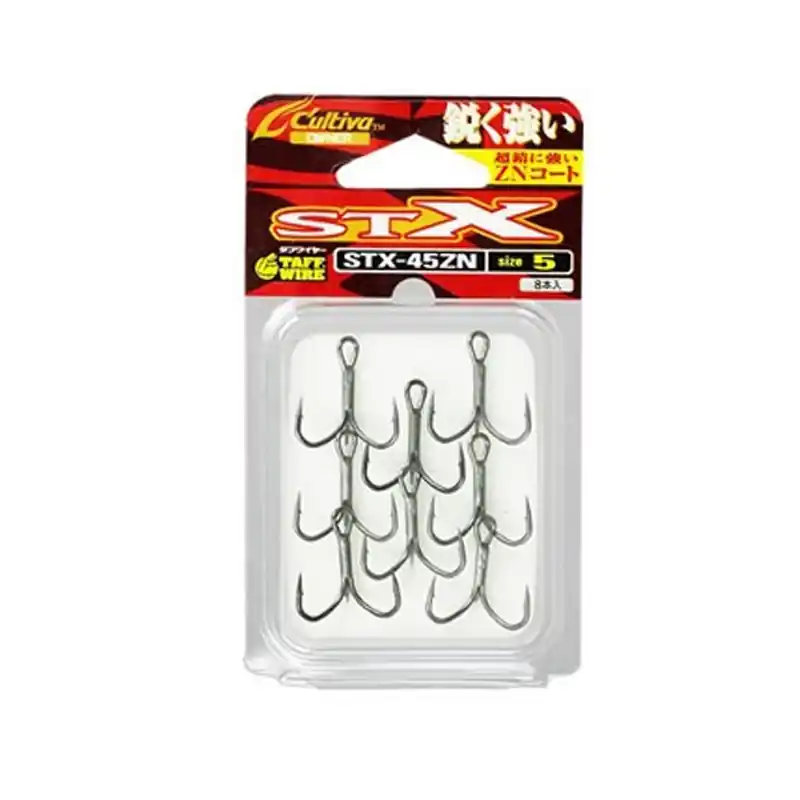 Authentique Hameçons Triple Owner STX45ZN – n°1 x6pcs