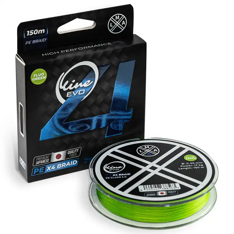 LMAB O-Line EVO PE X4 (Fluo Green) / 150 m Offre Exclusive