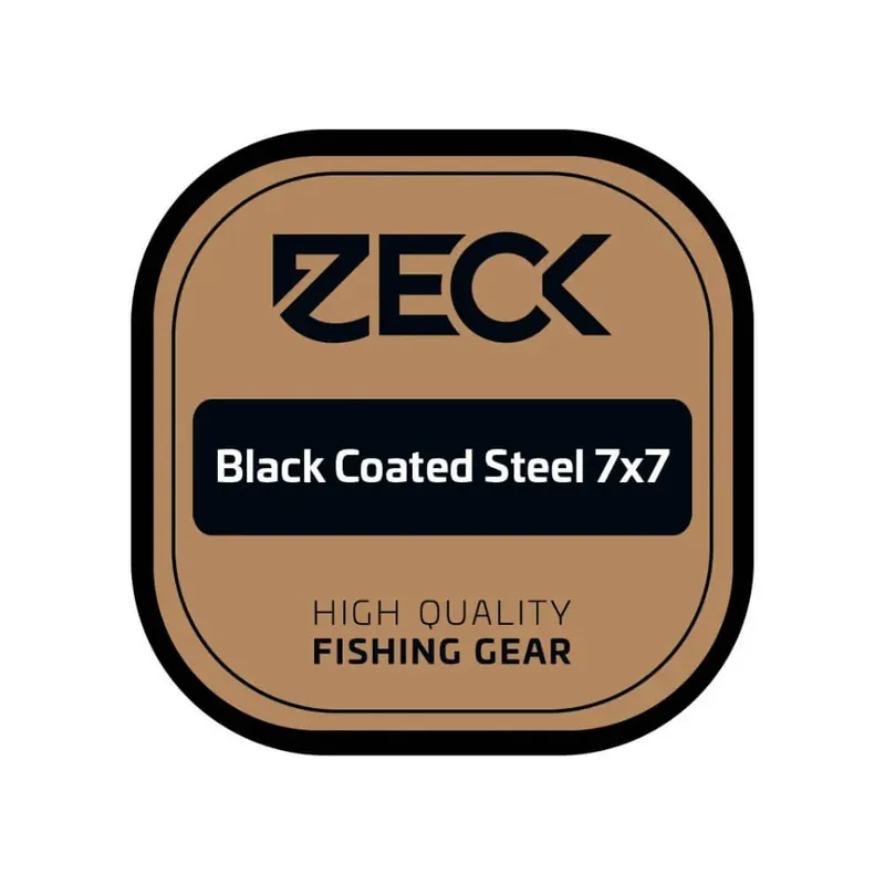 Zeck Black Coated Steel 7×7 Promotion Saisonnière