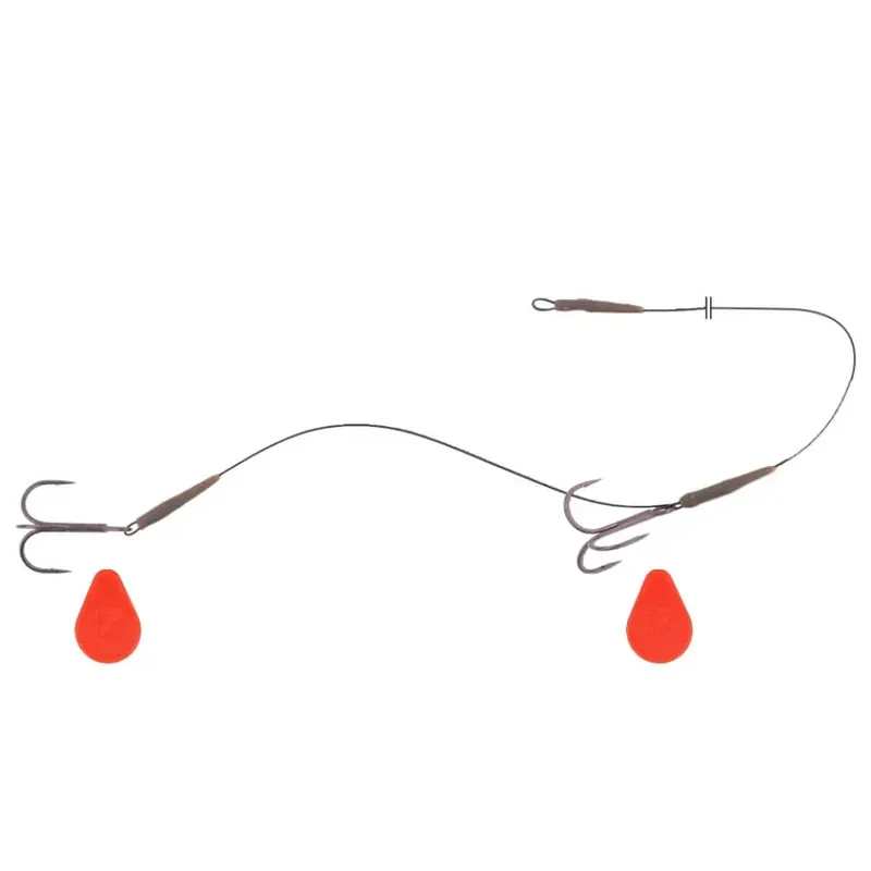 Zeck DB Twin Treble Rig Soldes
