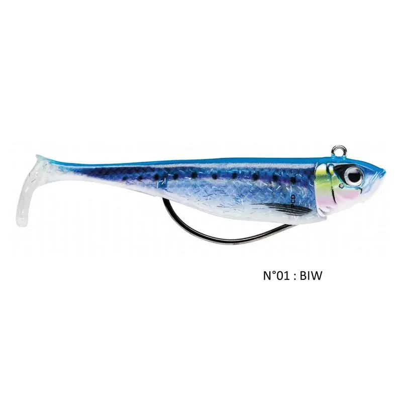 Leurres Souples Storm Biscay Shad 9CM 31G Par 2 Jusqu&rsquo;à Épuisement Des Stocks